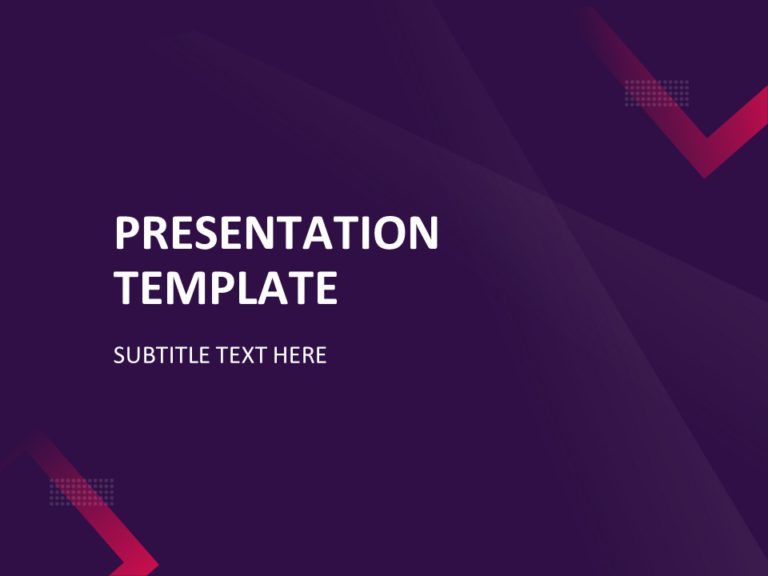 Modern Background PowerPoint Template