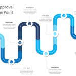 Multi Step Approval Process PowerPoint Template & Google Slides Theme