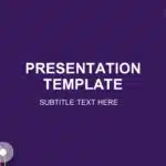 Purple Circles Background PowerPoint Template & Google Slides Theme