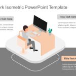 Remote Work Isometric PowerPoint Template & Google Slides Theme