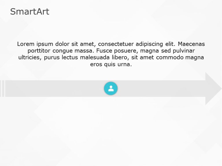 SmartArt Process Basic Roadmap 1 Steps & Google Slides Theme