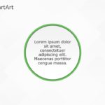 SmartArt Process Converging Text 1 Steps