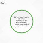 SmartArt Process Circle 1 Steps & Google Slides Theme