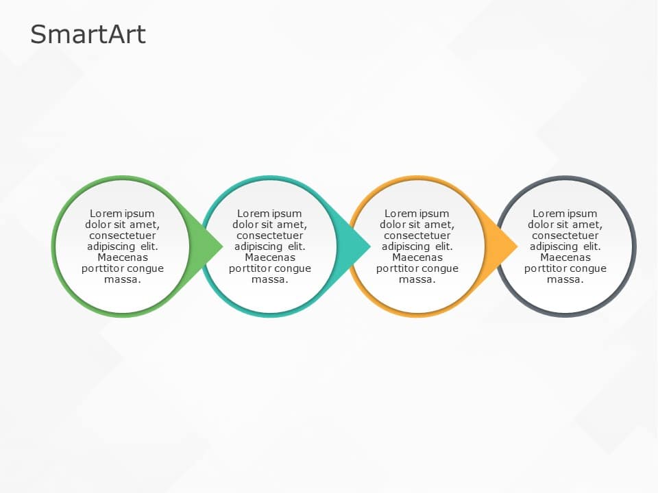 Smartart Segmented Process SmartArt Process Circle 4 Steps
