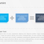 SmartArt Process Vertical Equation 2 Steps