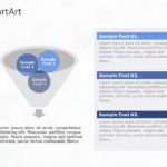 SmartArt Process Funnel 3 Steps & Google Slides Theme