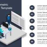 Training Isometric PowerPoint Template & Google Slides Theme