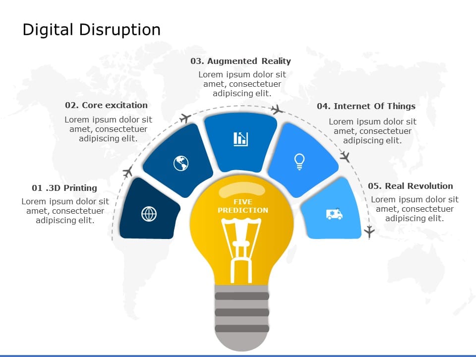 Digital Disruption PowerPoint Template