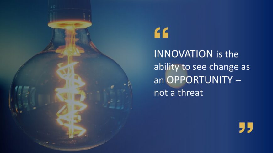 Innovation Quote PowerPoint Template