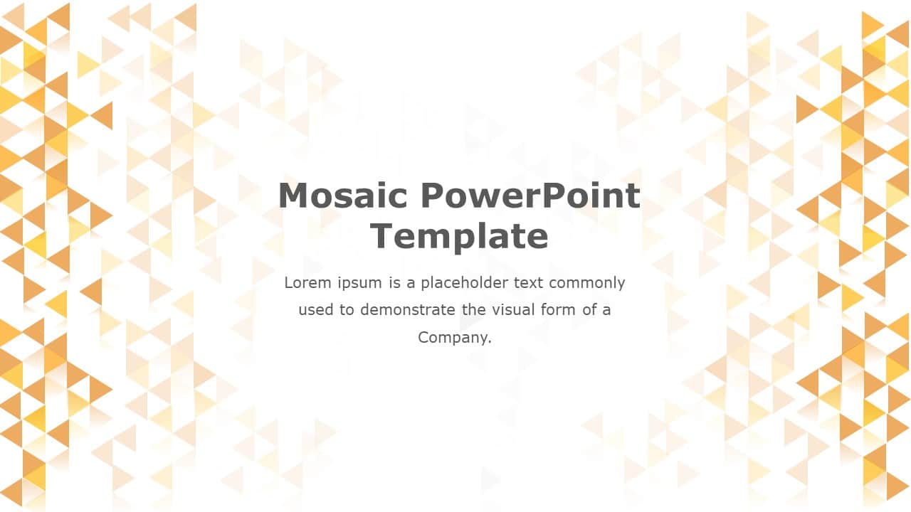 Mosaic PowerPoint Template & Google Slides Theme