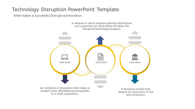 Technology Disruption PowerPoint Template & Google Slides Theme