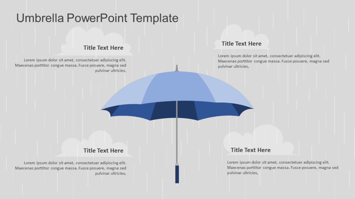 Editable Umbrella Templates For Powerpoint Slideuplift 4490