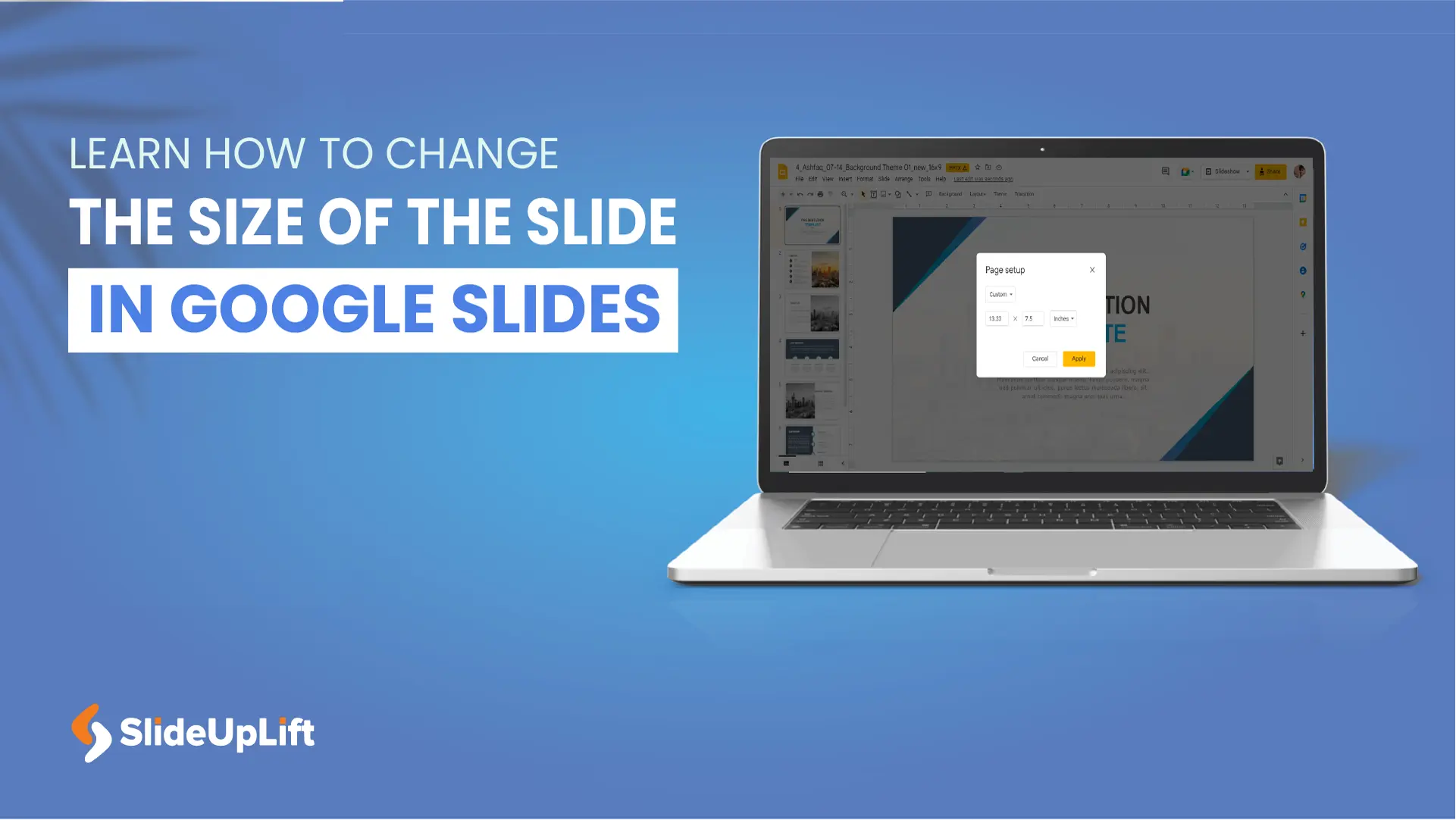 Learn How To Change The Size Of The Slide In Google Slides