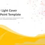 Amber Light Cover PowerPoint Template & Google Slides Theme