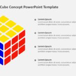 Animated 3D Cube Concept PowerPoint Template & Google Slides Theme