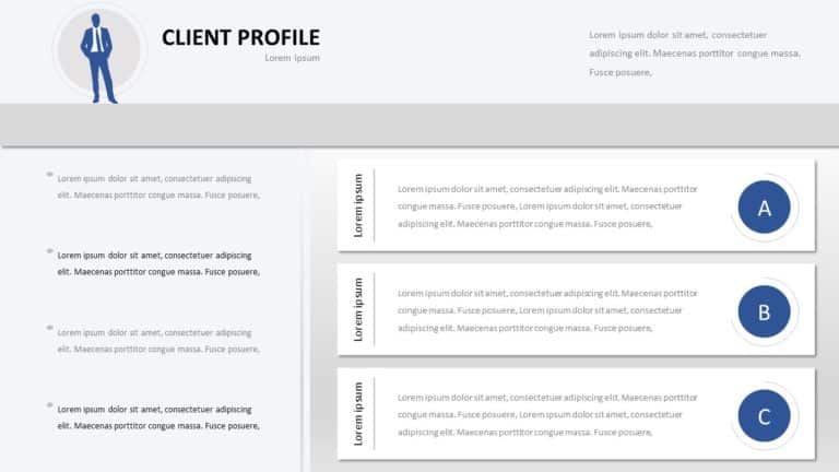 Animated Ideal Client Profile PowerPoint Template & Google Slides Theme