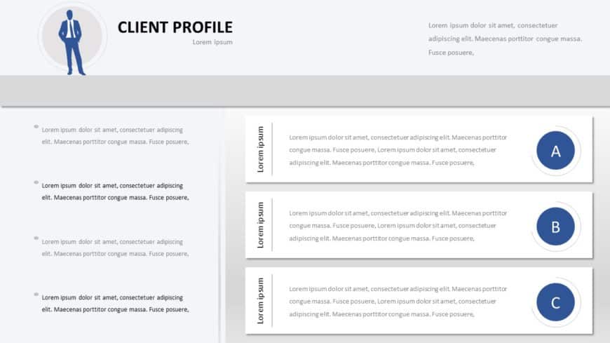 Animated Ideal Client Profile PowerPoint Template