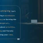 Animated Productivity Quote PowerPoint Template & Google Slides Theme