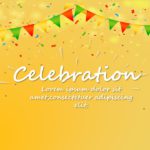 Celebrations PowerPoint Template & Google Slides Theme