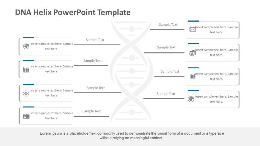 DNA Helix PowerPoint Template