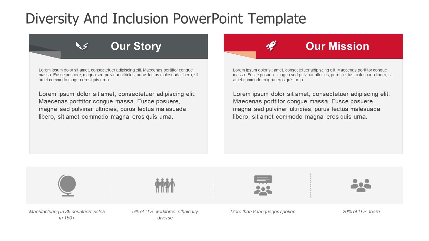 Diversity and Inclusion PowerPoint Template & Google Slides Theme