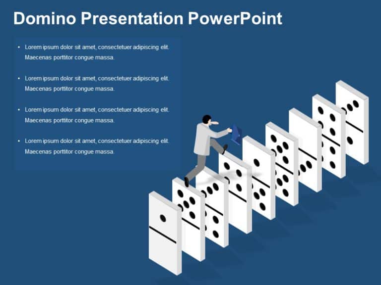 Domino Effect PowerPoint Template