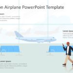 Immigration Airplane PowerPoint Template & Google Slides Theme