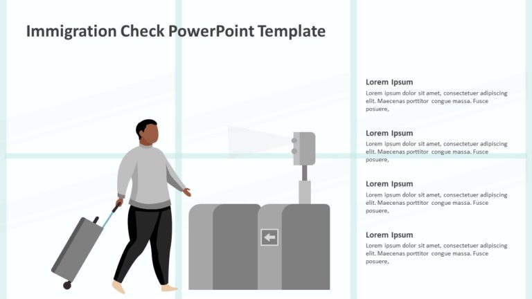 Immigration Check PowerPoint Template & Google Slides Theme