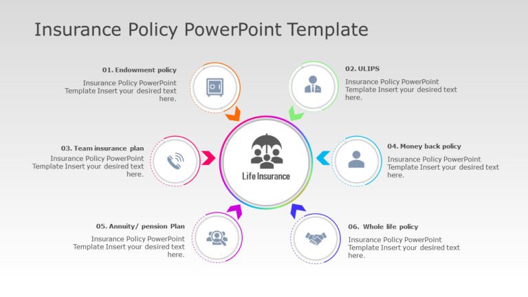Insurance Policy PowerPoint Template & Google Slides Theme