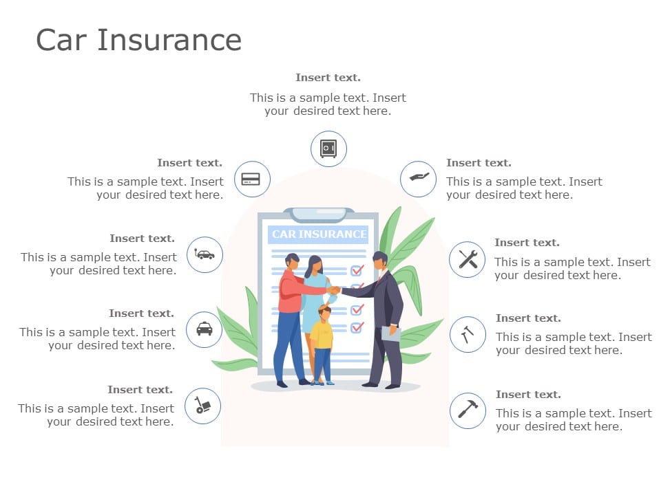 Insurance PowerPoint Template & Google Slides Theme