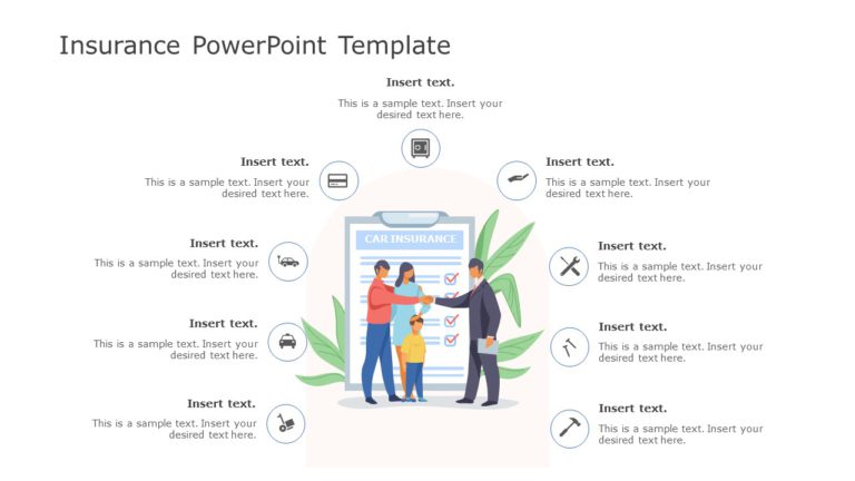 Insurance PowerPoint Template & Google Slides Theme