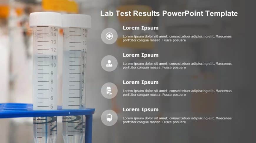 Lab Test Results PowerPoint Template