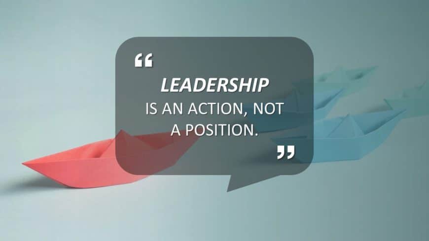 Leader Quote PowerPoint Template