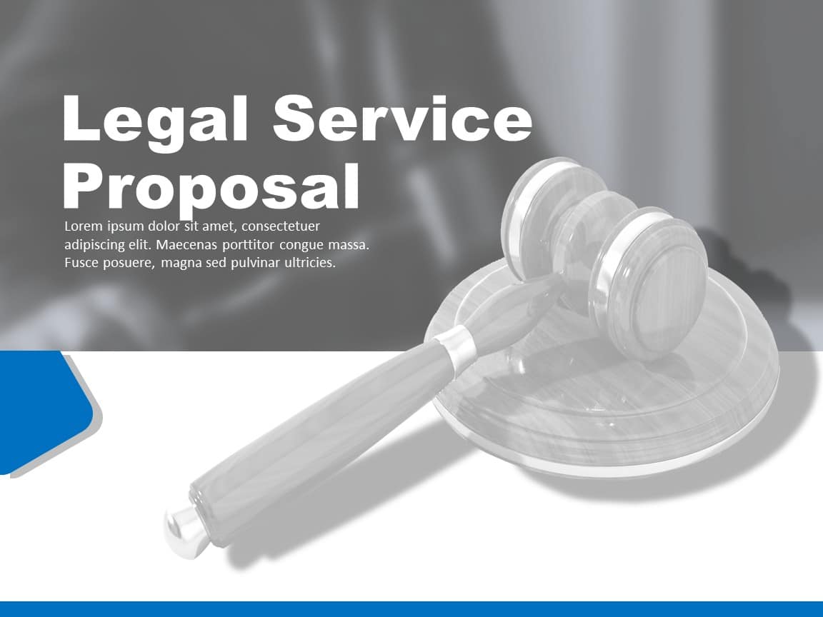 Legal Services Proposal PowerPoint Template & Google Slides Theme