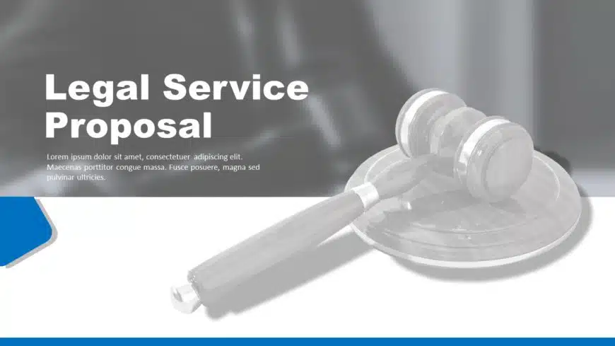 Legal Services Proposal PowerPoint Template