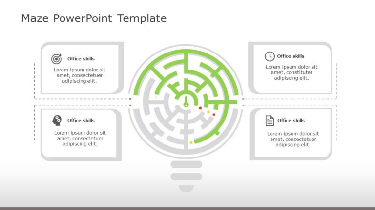 Maze PowerPoint Template & Google Slides Theme
