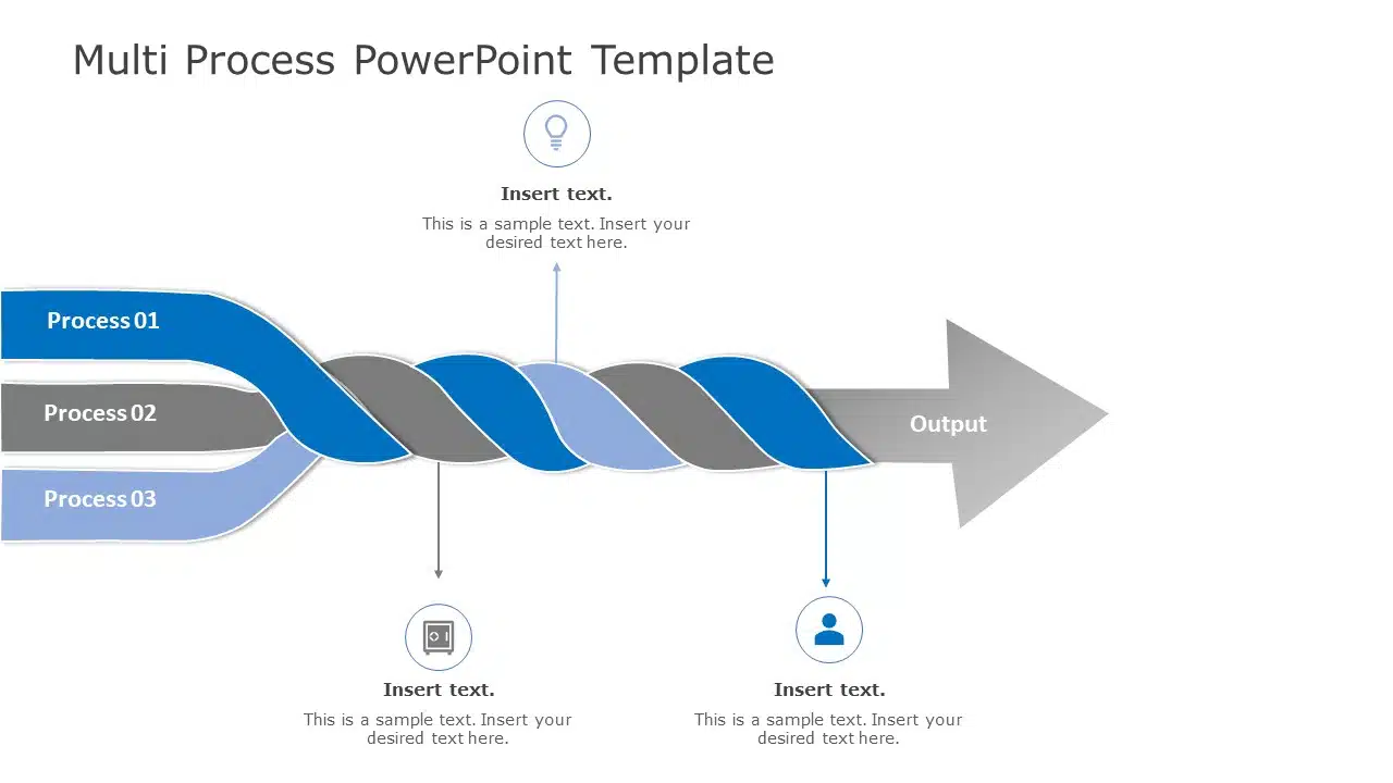 Multi Process PowerPoint Template & Google Slides Theme