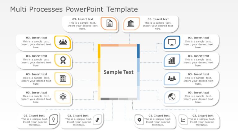 Multi Processes PowerPoint Template & Google Slides Theme