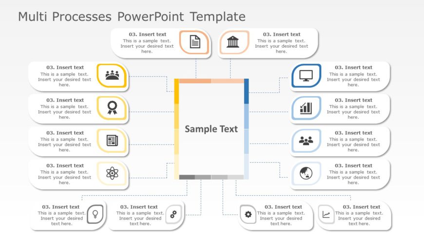 Multi Processes PowerPoint Template