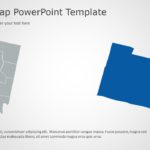 Nevada Map 3 PowerPoint Template & Google Slides Theme