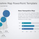 New Hampshire Map 8 PowerPoint Template & Google Slides Theme