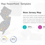 New Jersey Map 6 PowerPoint Template & Google Slides Theme