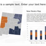 New Mexico Map 1 PowerPoint Template & Google Slides Theme