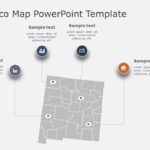 New Mexico Map 2 PowerPointTemplate & Google Slides Theme