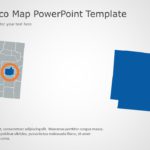 New Mexico Map 3 PowerPoint Template & Google Slides Theme