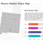 New Mexico Map 3 PowerPoint Template