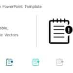 Notice Icon PowerPoint Template & Google Slides Theme