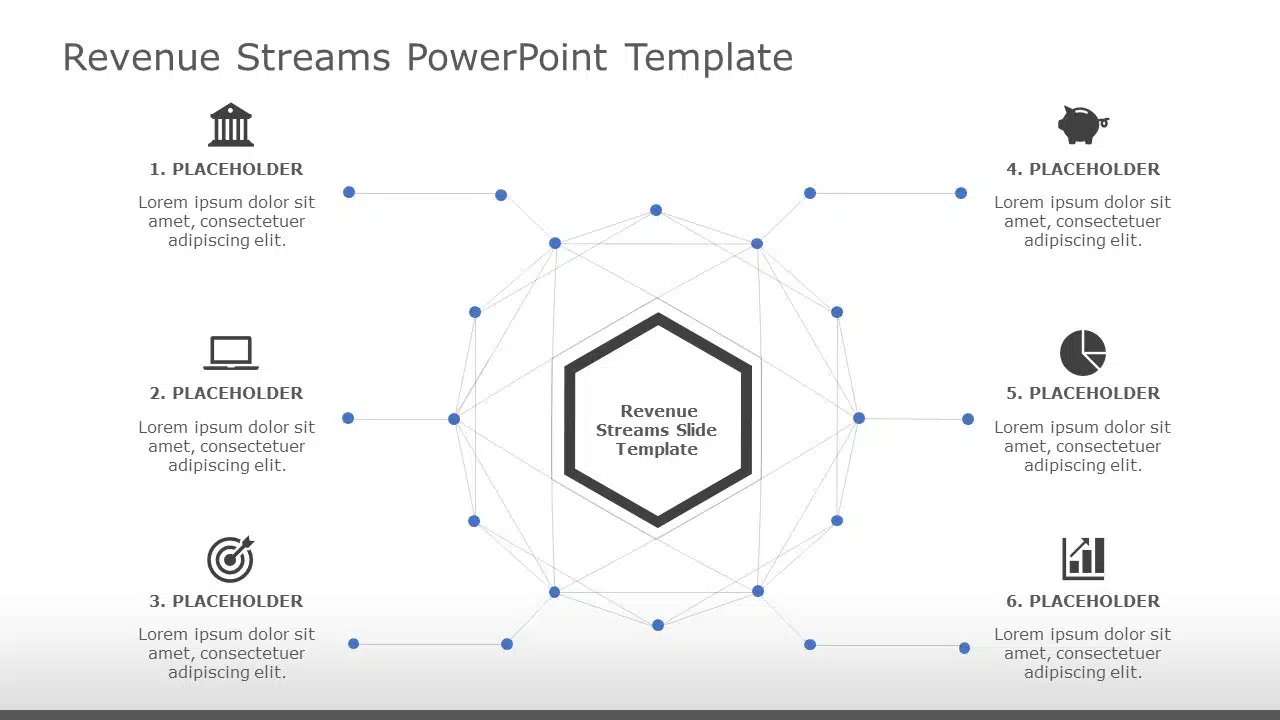 Revenue Streams PowerPoint Template & Google Slides Theme