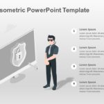 Security Isometric PowerPoint Template & Google Slides Theme