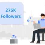 Social Media Followers Stats PowerPoint Template & Google Slides Theme